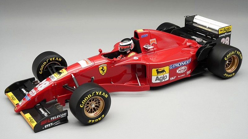 Ferrari 412T2 #28 GP Monaco 1995 Gerhard Berger (with driver figure) by tecnomodel