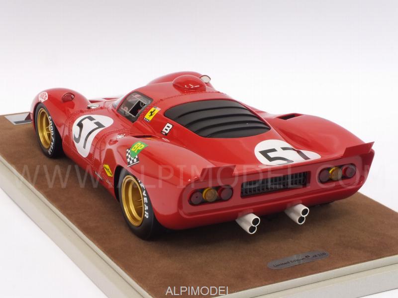 Ferrari 312P Coupe #57 24 Le Mans 1970 Adamowicz - Parsons - tecnomodel