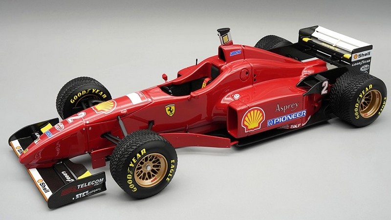 Ferrari F310 #2 GP Spain 1996 Eddie Irvine (rain tyres) by tecnomodel