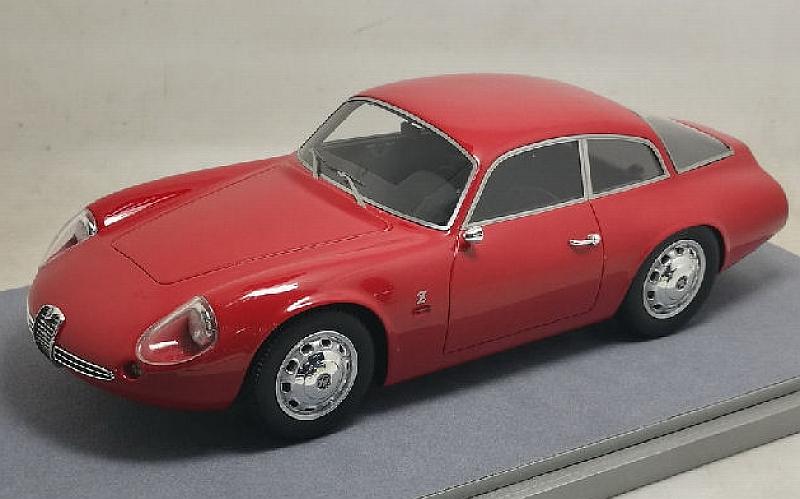 Alfa Romeo Giulietta SZ Coda Tronca 1963 Street Version (Red) by tecnomodel