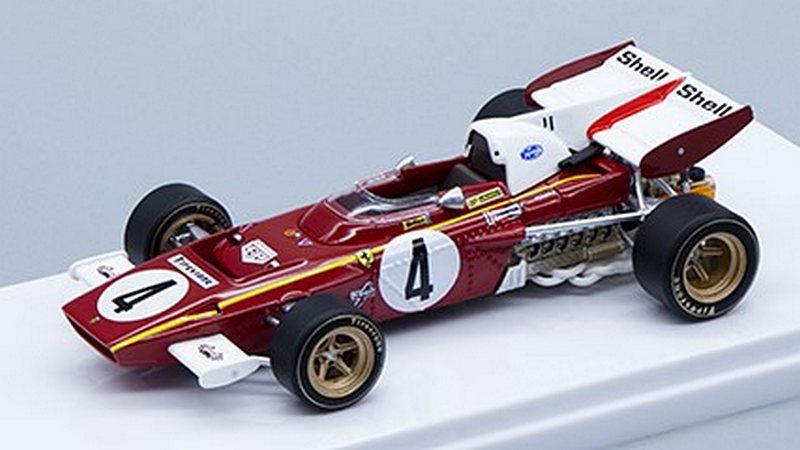 Ferrari 312 B2 #4 GP Monaco 1971 Jacky Ickx by tecnomodel