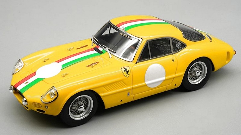 Ferrari 250 GT Sperimentale Bruxelles 1962 Press Version (Yellow) by tecnomodel