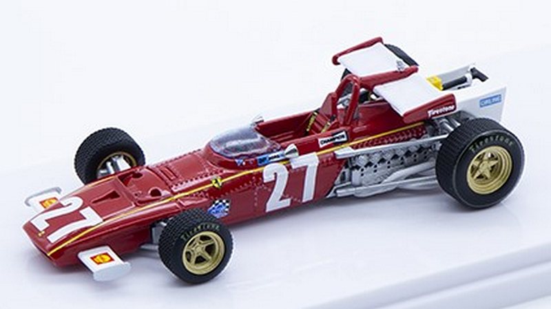 Ferrari 312B #27 GP Belgium 1970 Jacky Ickx by tecnomodel