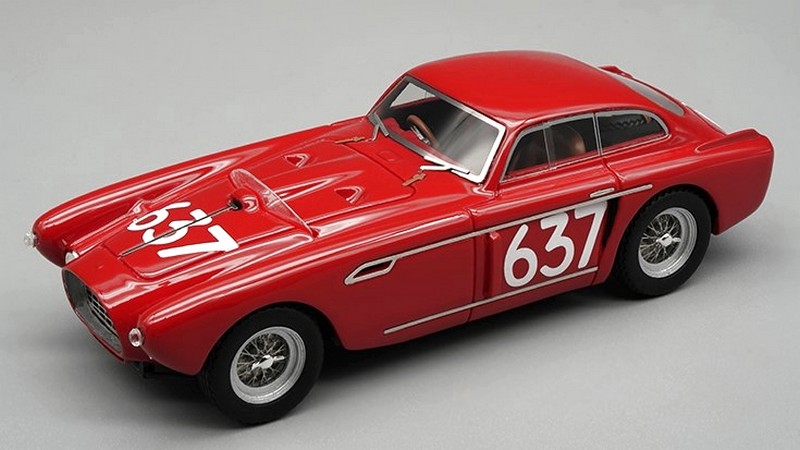 Ferrari 340 Mexico #637 Mille Miglia 1953 Castellotti - Regosa by tecnomodel