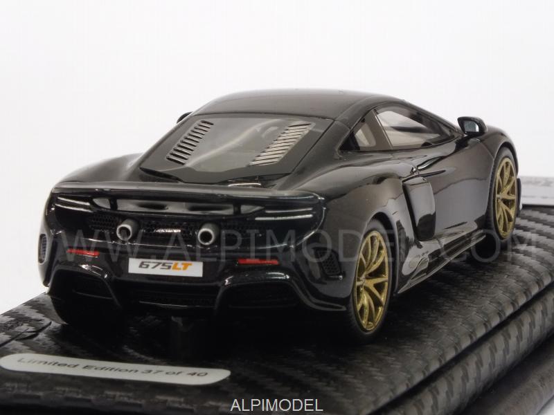 McLaren 675 LT Coupe 2015  (Onyx Black) - tecnomodel