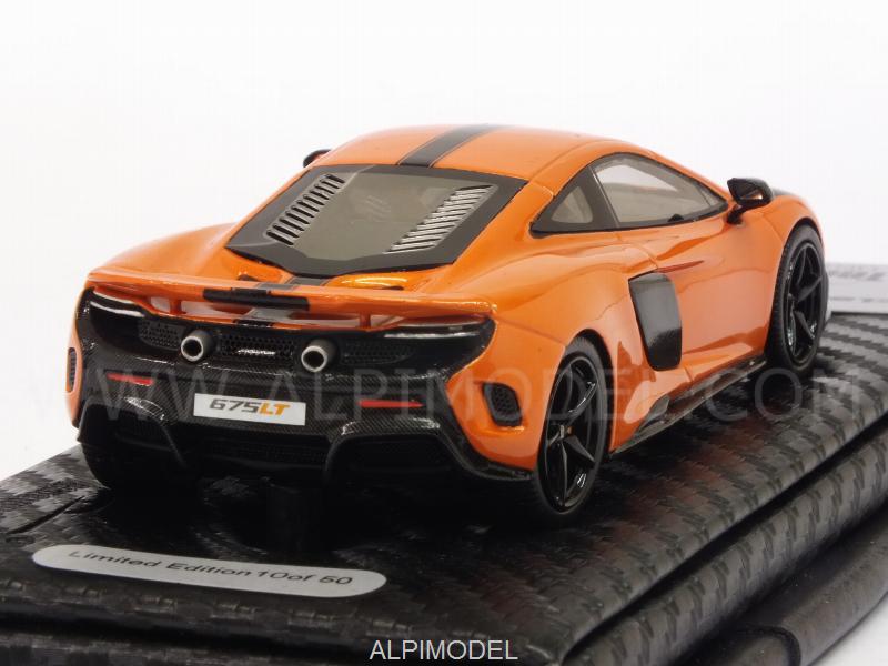McLaren 675 LT Coupe 2015  (Tarocco Orange) - tecnomodel