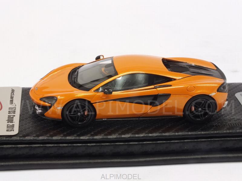 McLaren 570S Coupe New York Autoshow 2015  (Tarocco Orange) - tecnomodel