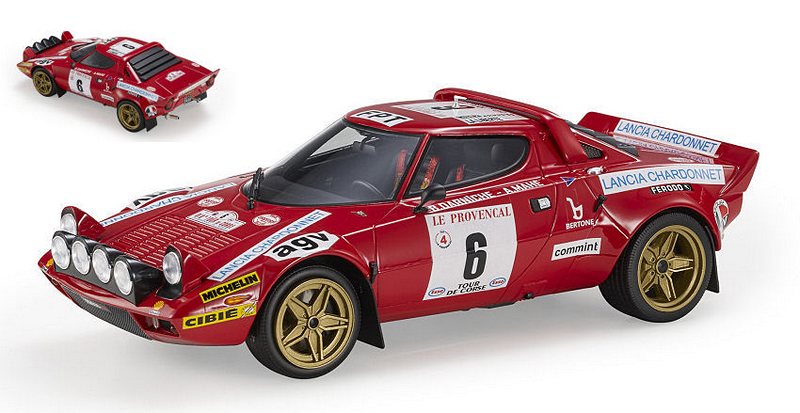 Lancia Stratos HF #6 Winner Tour de Corse 1975 Darniche - Mahe by top-marques