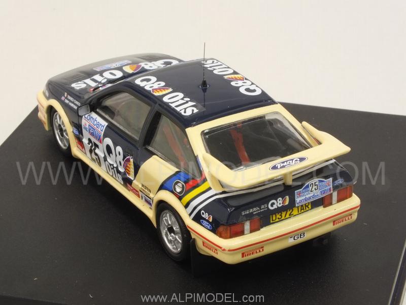 Ford Sierra Cosworth #25 RAC Rally 1989 Cunico - Harryman - trofeu