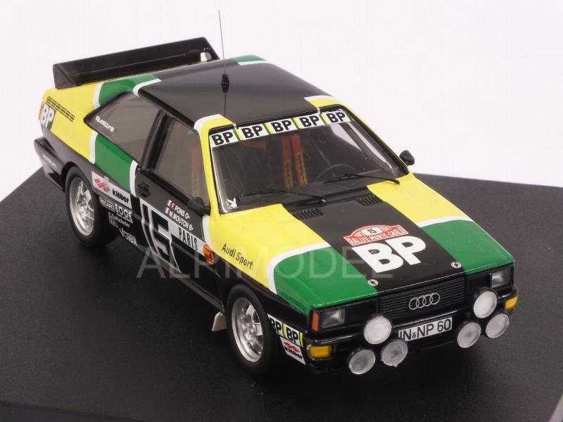 Audi Quattro #15 Rally Monte Carlo 1981 Mouton - Arrii - trofeu