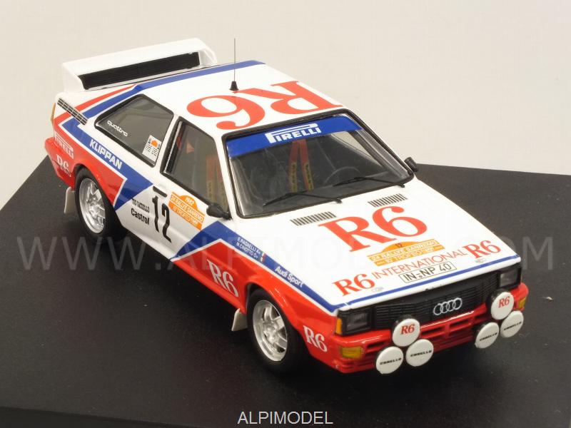 Audi Quattro #12 Rally Sanremo 1982 Cinotto - Radaelli - trofeu