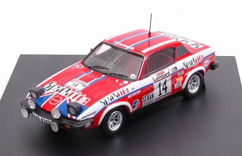 Triumph TR7 #14 Scottish Rally 1980 Clark - Porter by trofeu