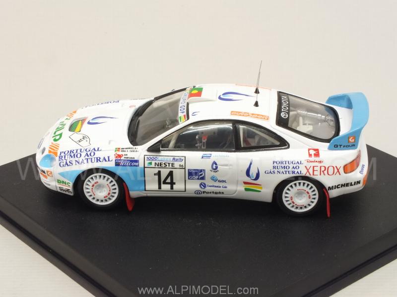 Toyota Celica GT-Four Gas de Portugal #14 Rally 1000 Lakes 1996 Silva - Madeira - trofeu