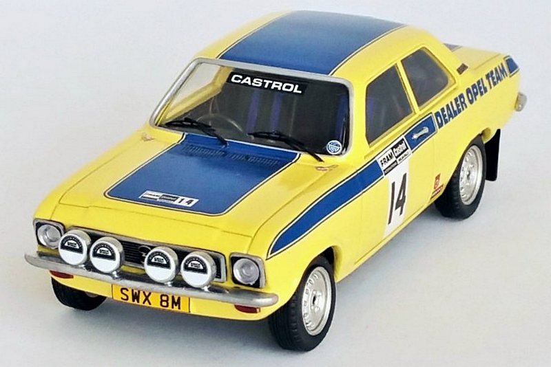 Opel Ascona #14 Rally Wales 1974 Brookes - Hudson - Evans by trofeu