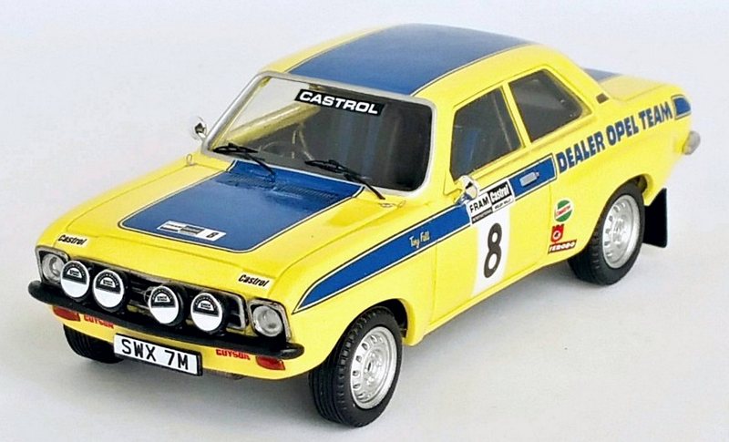 Opel Ascona #8 Rally Wales 1974 Fall - Broad by trofeu