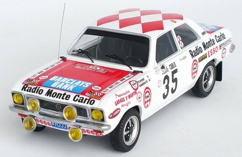 Opel Ascona #35 Rally Monte 1975 Tchine - Gandolfo by trofeu