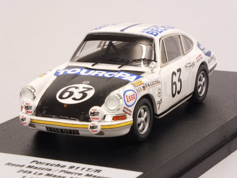 Porsche 911T/R #63 Le Mans 1969 Mazzia Mauroy by trofeu