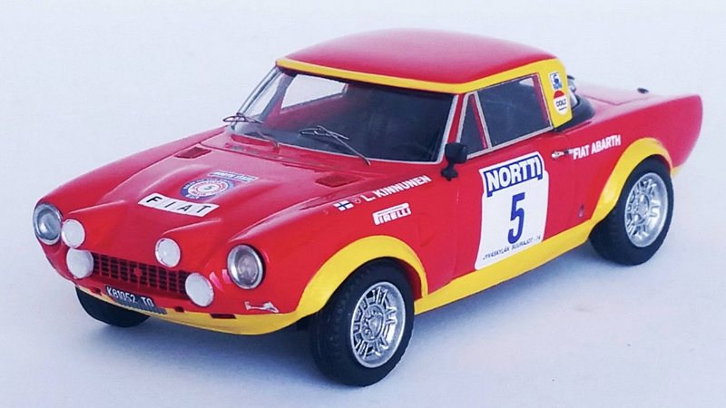 Fiat 124 Abarth #5 Rally 1000 Lakes 1974 Kinnunen - Aho by trofeu