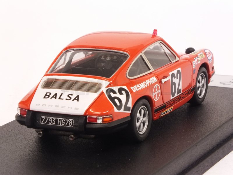 Porsche 911ST #62 Le Mans 1970 Mauroy - Mazzia - trofeu