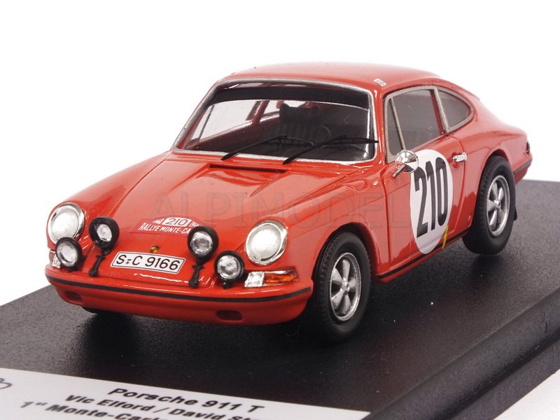 Porsche 911T #210 Winner Rally Monte Carlo 1968 Elford - Stone by trofeu