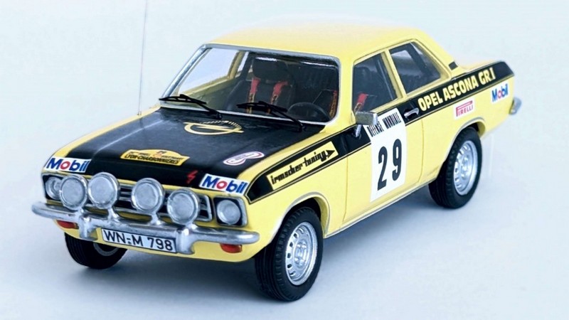 Opel Ascona #29 Lyon-Charbonnieres 1973 Rohrl - Berger by trofeu