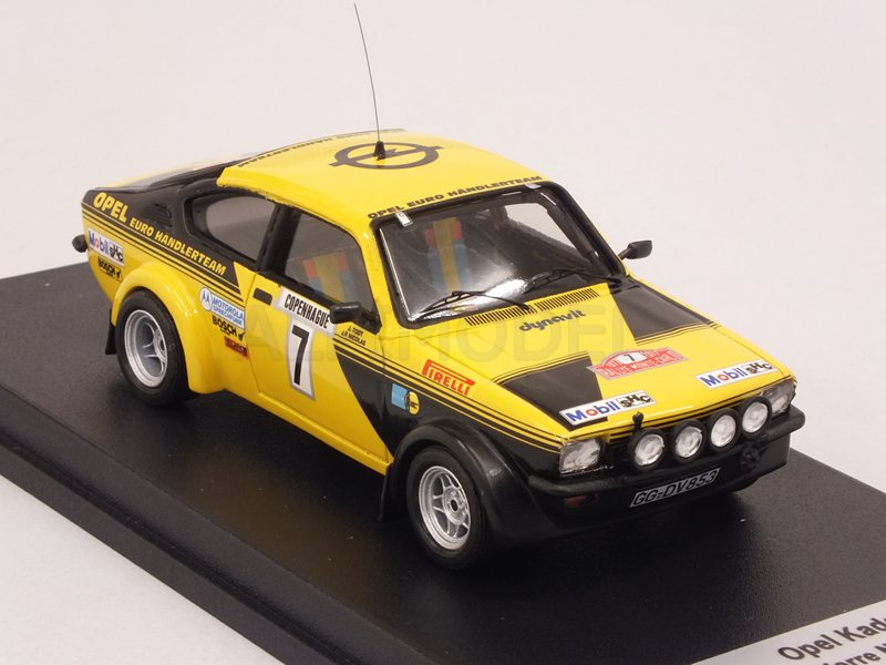 Opel Kadett GT/E #7 Rally Monte Carlo 1977 Nicolas - Todt - trofeu