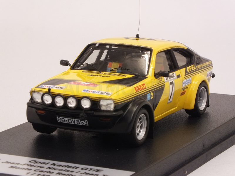 Opel Kadett GT/E #7 Rally Monte Carlo 1977 Nicolas - Todt by trofeu