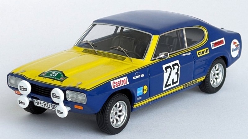 Ford Capri 2600 #23 Rally Bavaria 1971 Rohrl - Marecek by trofeu