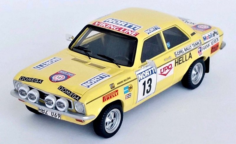 Opel Ascona A #13 Rally 1000 Lakes 1974 Kullang - Andersson by trofeu