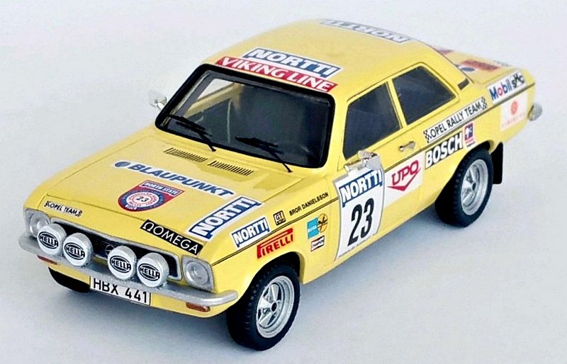 Opel Ascona A #23 Rally 1000 Lakes 1974 Danielsson - Sundberg by trofeu