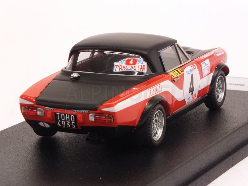 Fiat 124 Abarth Rally #4 Rally TAP 1973 Waldegaard - Thorszelius - trofeu