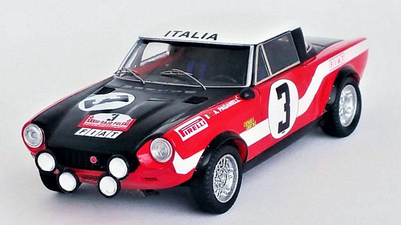 Fiat 124 Abarth #3 Rally Poland 1973 Paganelli - Russo by trofeu