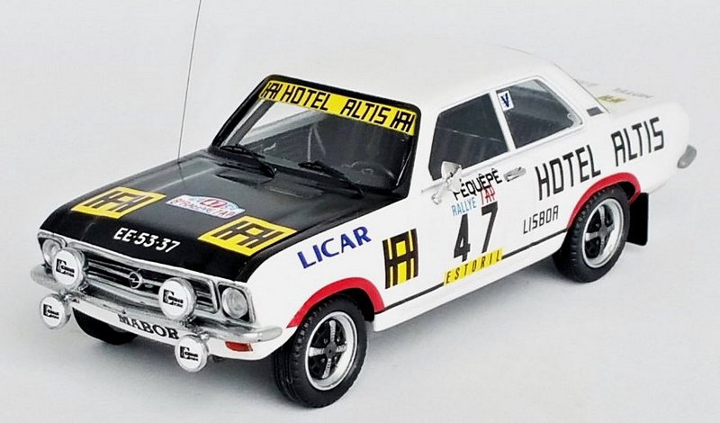 Opel Ascona #47 TAP Rally 1974 Pequepe - Dico by trofeu