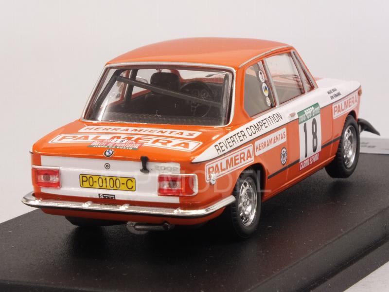 BMW 2002 Tii #18 Rally Portugal 1976 Fernandez - Brasa - trofeu