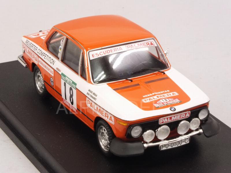 BMW 2002 Tii #18 Rally Portugal 1976 Fernandez - Brasa - trofeu