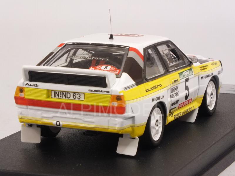 Audi Sport Quattro #5 Rally Portugal 1985 Rohrl - Geistdorfer - trofeu
