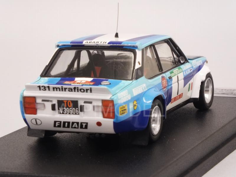 Fiat 131 Abarth #1 Rally Portugal 1981 Alen - Kivimaki - trofeu