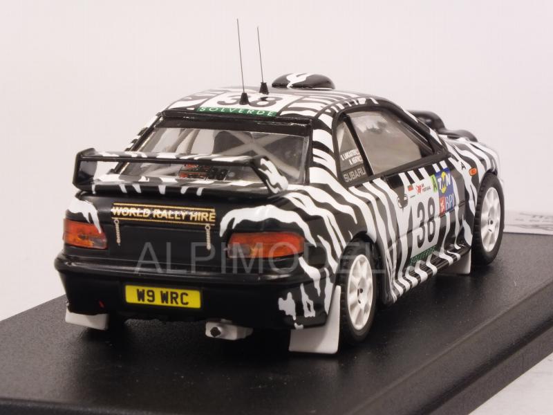 Subaru WRC #38 Rally Portugal 2001 Heath - Lancaster - trofeu