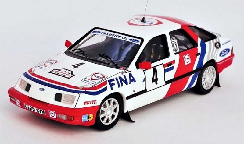 Ford Sierra XR 4x4 #4 Rally Boucles De Spa 1988 Lovell - Harryman by trofeu