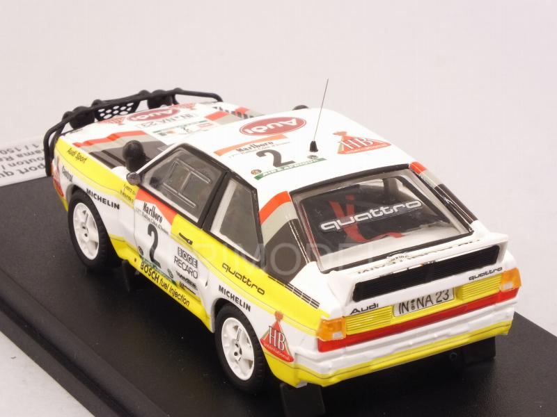 Audi Sport Quattro #2 Bandama Rally 1985 Mouton -Hertz - trofeu