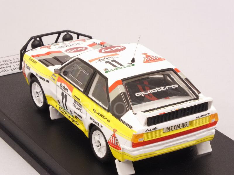 Audi Sport Quattro #11 Bandama Rally 1985 Braun - Fischer - trofeu