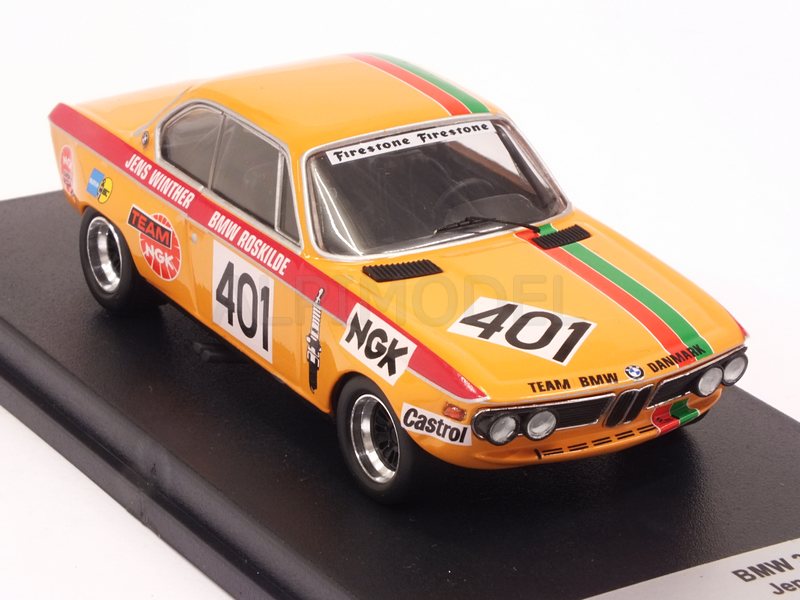 BMW 2800 CS #401 Ring Djursland 1971 Jens Winther - trofeu
