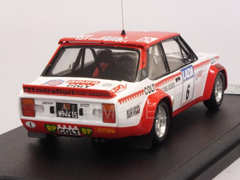 Fiat 131 Abarth #6 Rally 1000 Lakes Makinen - Liddon - trofeu