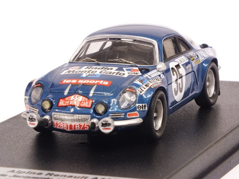 Alpine A110 Renault #35 Rally Monte Carlo 1972 Jacquemin - Lebeau by trofeu