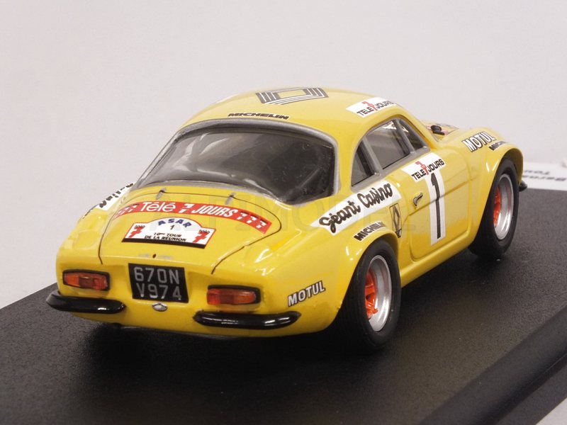 Alpine A110 Renault #1 Tour De La Reunion 1979 Beguin - Ozoux - trofeu