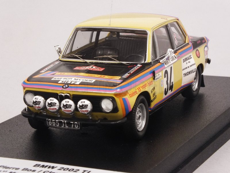 BMW 2002 Ti #34 Rally Monte Carlo 1975 Bos - Durkaleck by trofeu