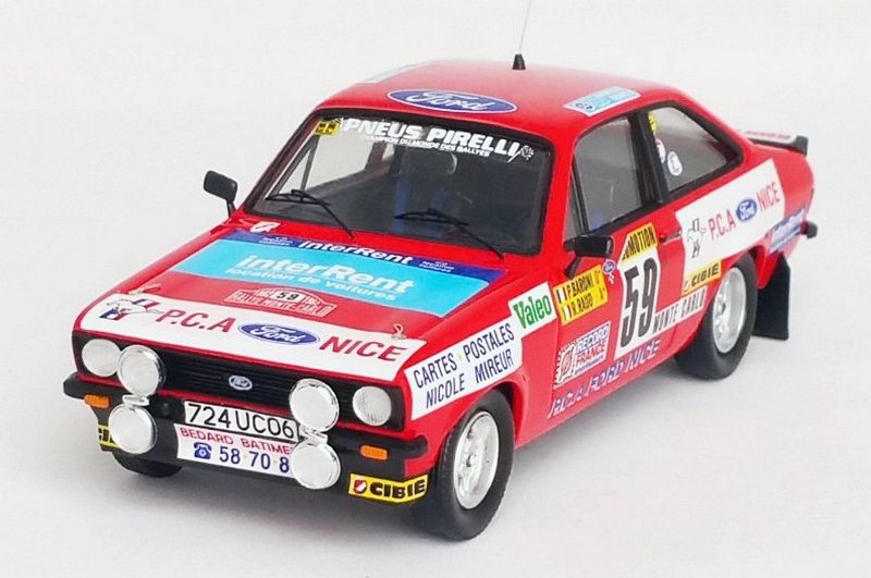Ford Escort Mk2 RS2000 #59 Rally Monte Carlo 1982 Baroni - Baud by trofeu