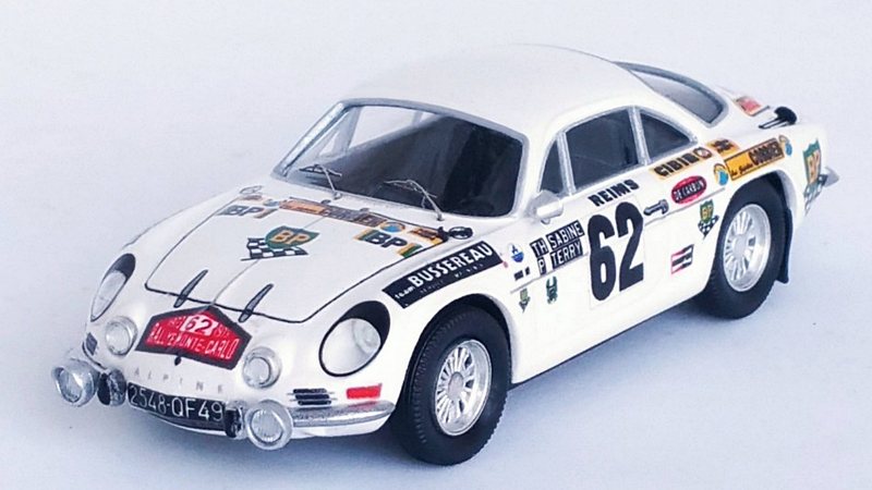 Alpine A110 Renault #62 Rally Monte Carlo 1973 Sabine - Terry by trofeu