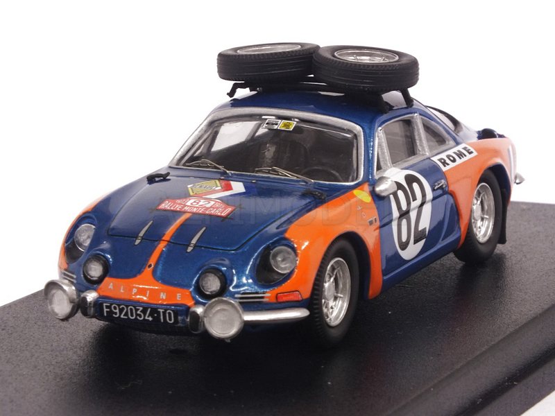 Alpine A110 Renault #82 Rally Monte Carlo 1973 De Bonis - Pelossa by trofeu