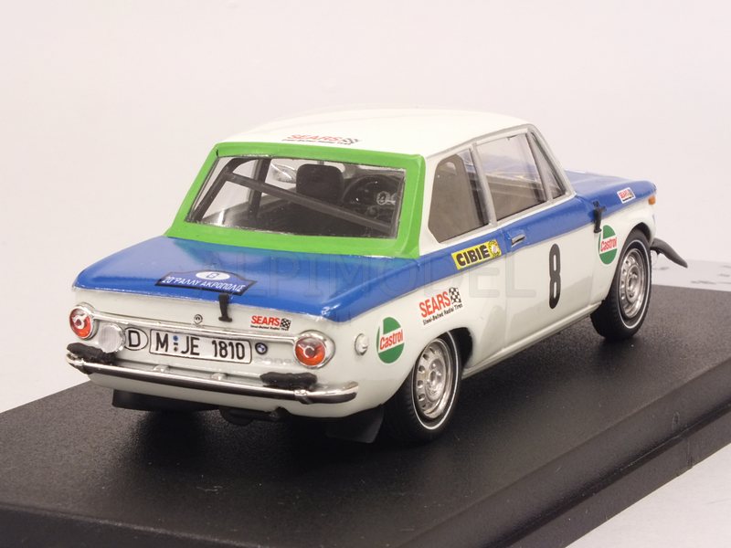 BMW 2002 TI #8 Rally Acropolis 1972 Fall - Wood - trofeu